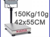 เครื่องชั่งแบบตั้งพื้น 150Kg ความละเอียด 10g แท่นชั่ง 42x55cm