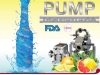 Sanitary Food pump Tapflo for hygienic pumping of liquid and food transfer