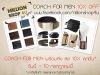 กระเป๋า, แว่นตา, เข็มขัด COACH MEN พร้อมส่ง ลด 10% ถึง 10 กรกฎาคมนี้จ้า